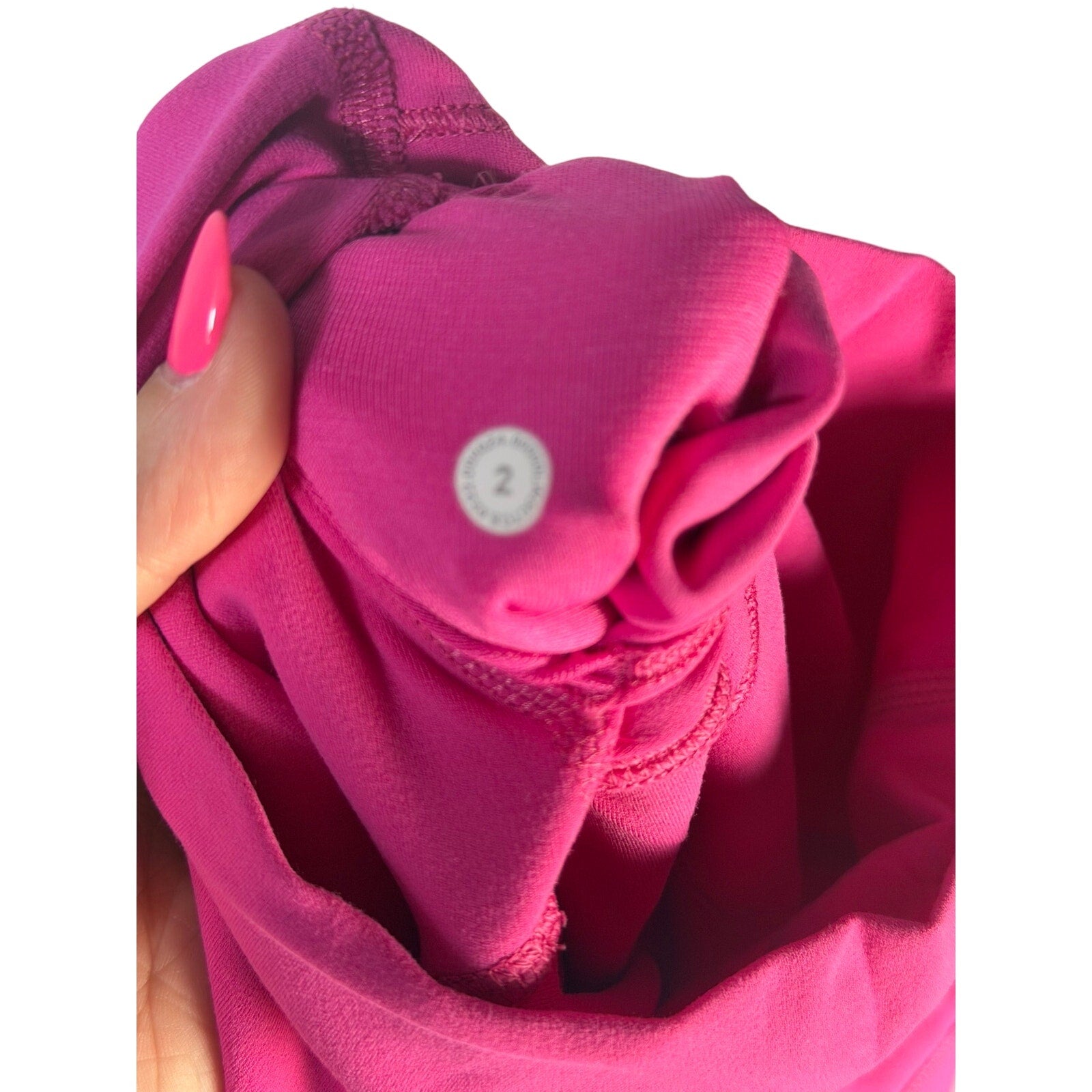 Lululemon Wunder Under High Rise Leggings Pink Size 2 Women's Athletic Pants