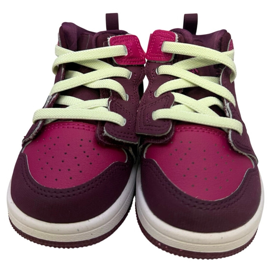 Jordan 1 Mid RM EasyOn (TD) – Toddler Size 7C – Bordeaux / Active Pink / White – FQ1283-600