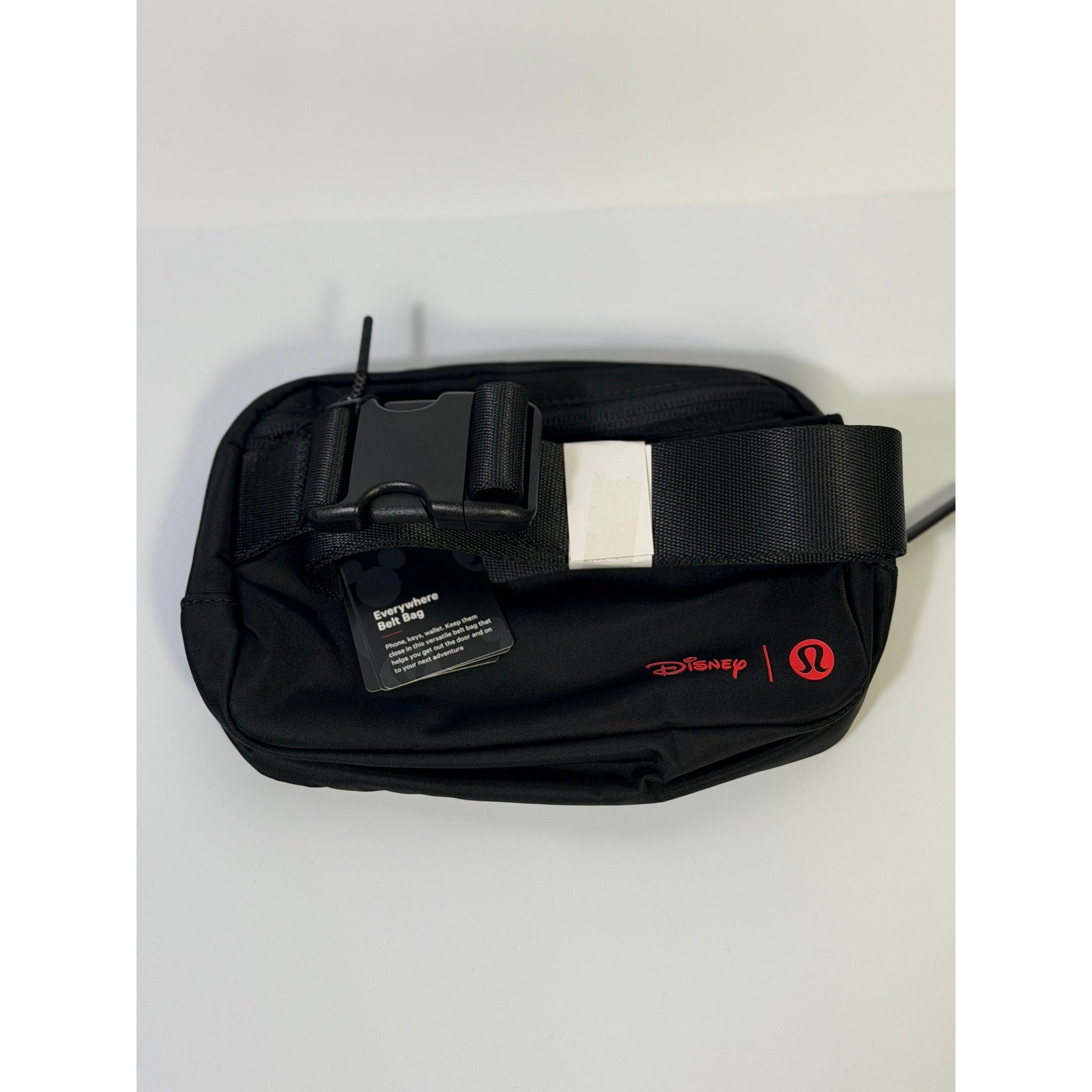 Lululemon x Disney Mickey Mouse Everywhere Belt Bag Black Embroidered NWT