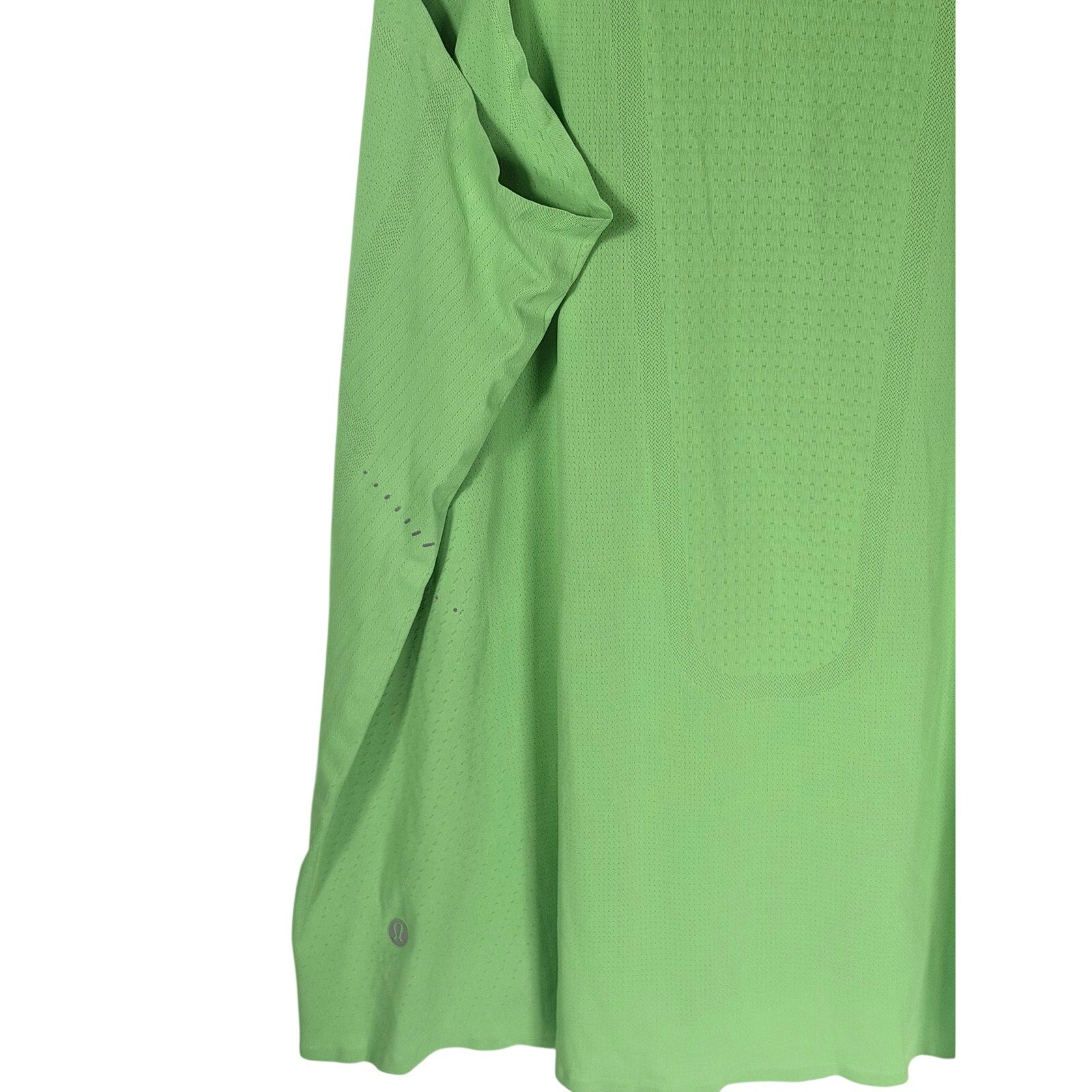 Lululemon Women’s Open-Back Athletic Tank Top Lime Green Size XL