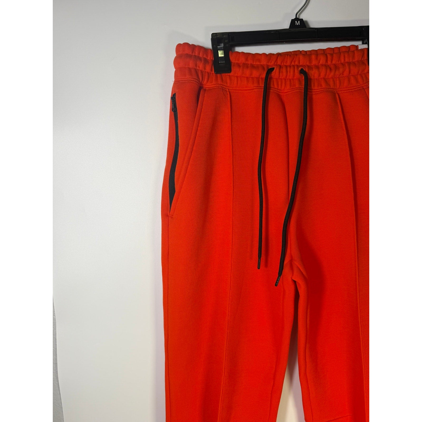 Nike Sportswear Phoenix Fleece Jogger Pants Women's XS Bright Orange Mid Rise NWT