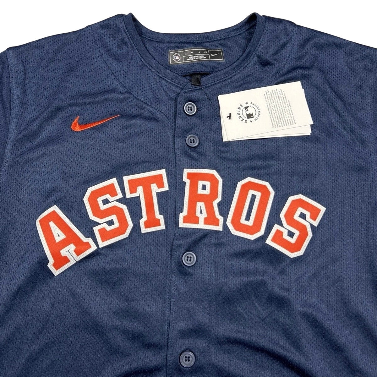 Nike MLB Houston Astros Kyle Tucker Youth Jersey Size Large