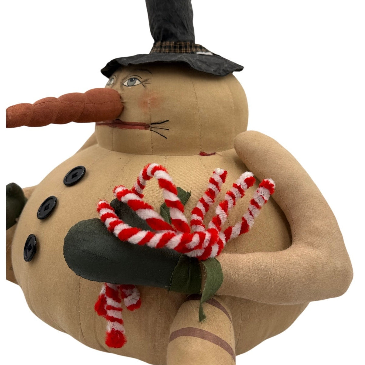 Joe Spencer “Chester Snowman” – Large 18” x 28” – Christmas Holiday Décor