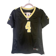 Nike Women’s New Orleans Saints Derek Carr #4 Game Jersey Black M NWT