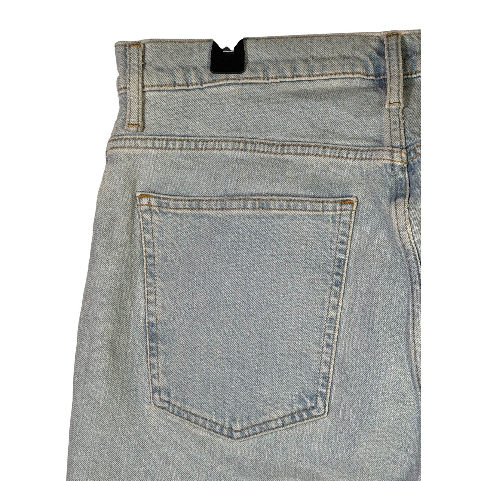 Polo Ralph Lauren The Crop Flare Jeans Women’s Size 31 Light Wash Raw Hem NWT - side view