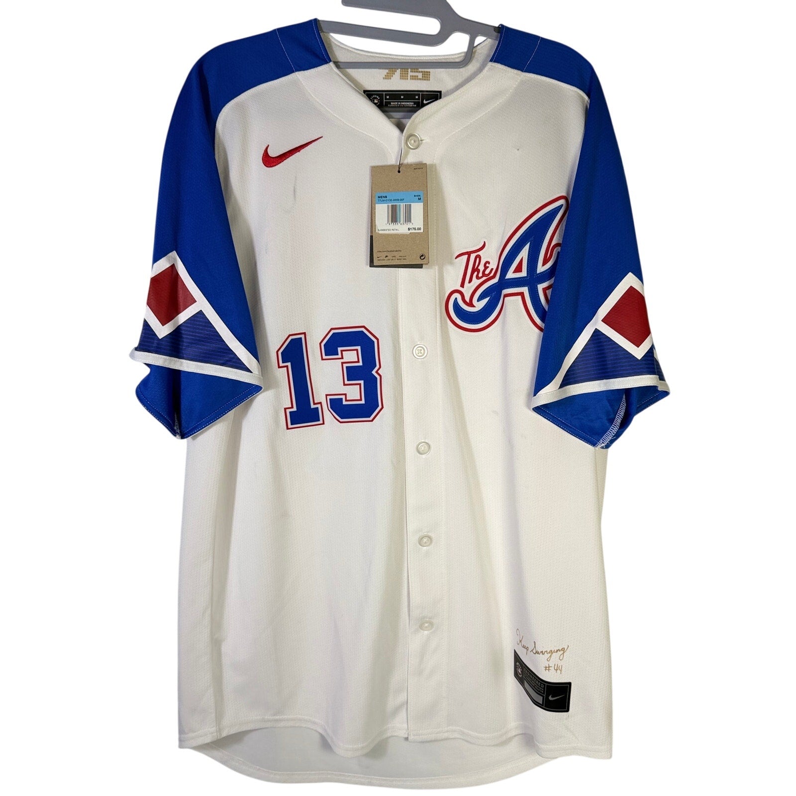 Nike Atlanta Braves Ronald Acuña Jr. #13 MLB Limited Jersey Men's Medium NWT