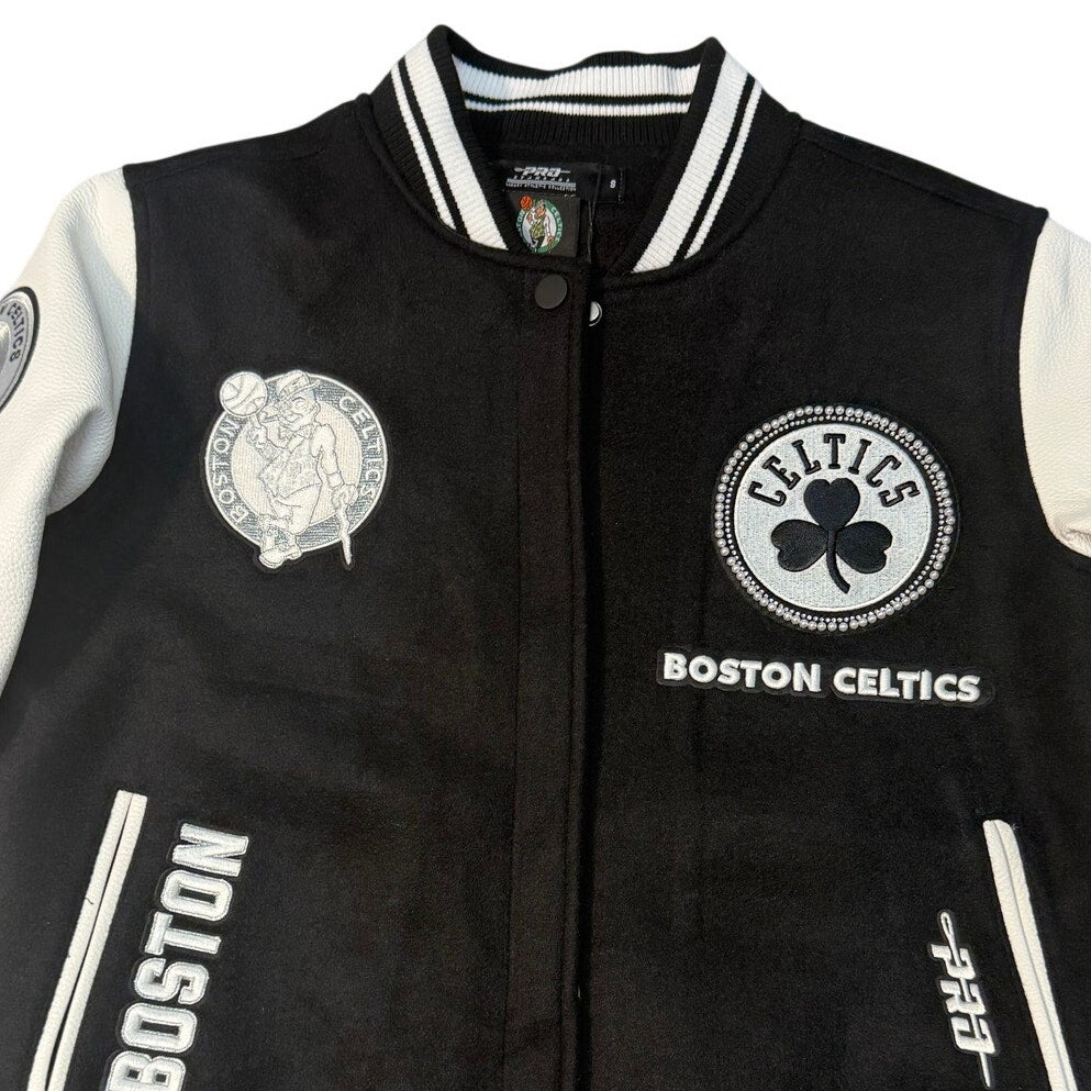 Pro Standard Boston Celtics Varsity Jacket – Luxury Athletic Collection – Size S