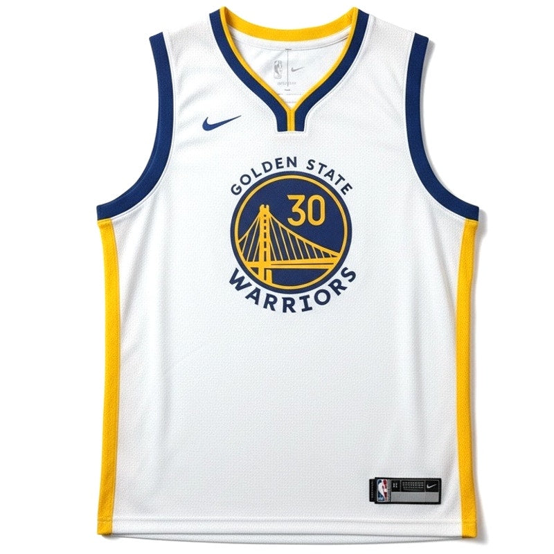 Nike Stephen Curry Golden State Warriors Youth Swingman Jersey – Youth XL White – NWT