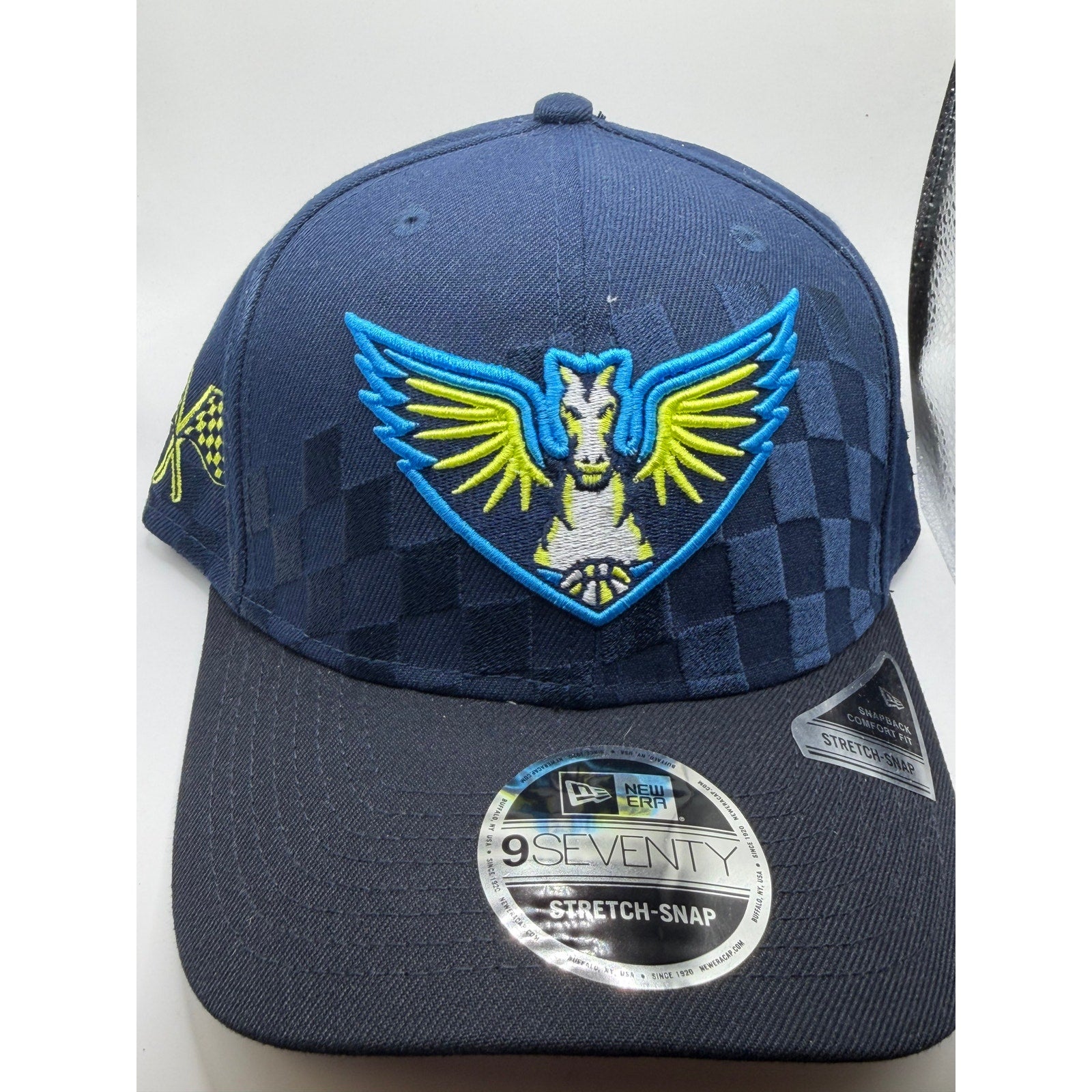 Dallas Wings WNBA New Era 9SEVENTY Stretch-Snap Hat Navy One Size NWT