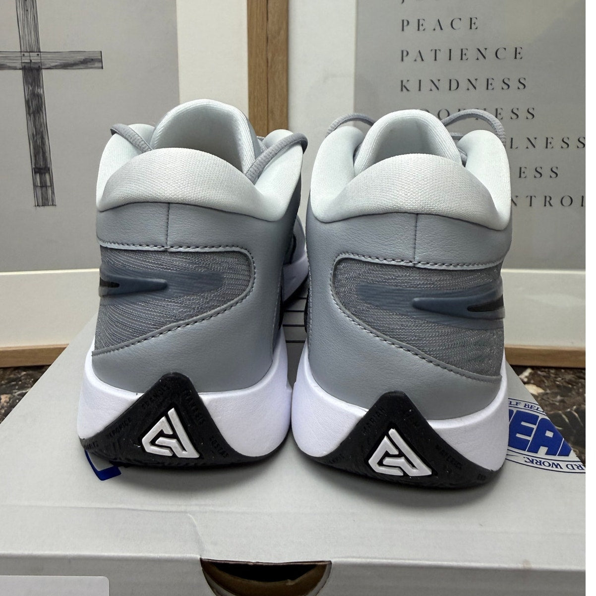 Nike Giannis Freak 6 TB Wolf Grey/Black/White Men’s 12 (FV1292-001) NIB