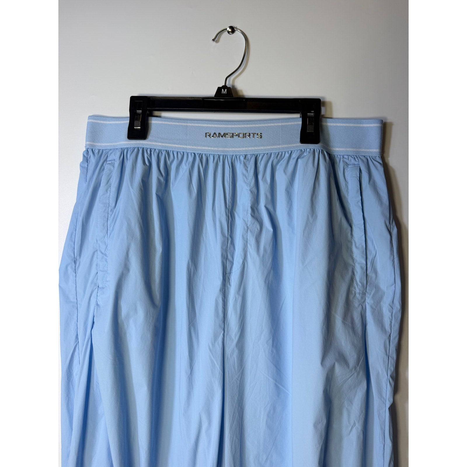 Rame Sports Women’s Light Blue Wide-Leg Pull-On Pants Size M