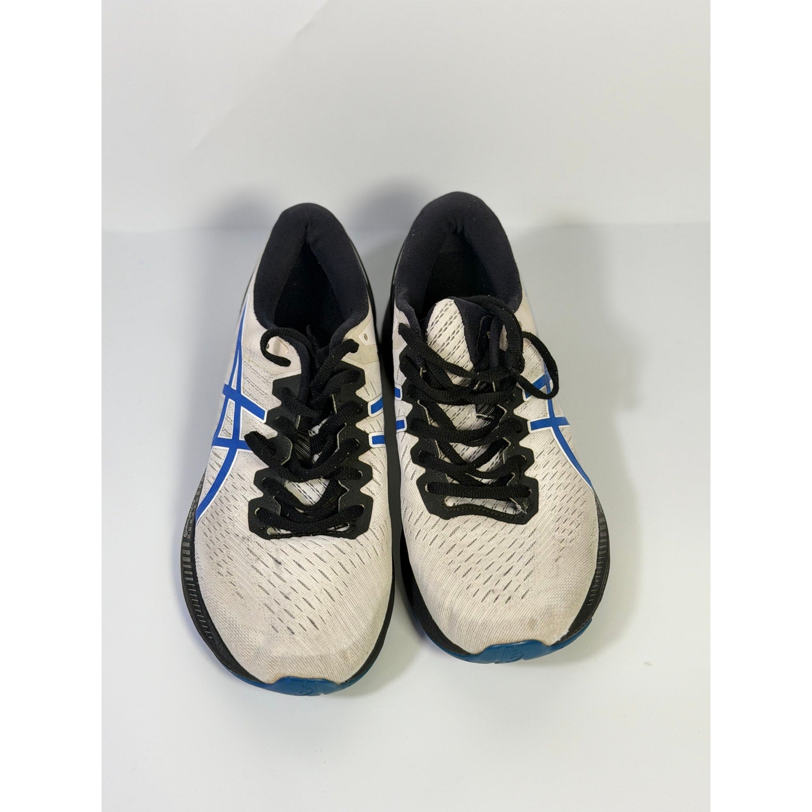 ASICS Gel Cumulus 24 Running Shoes White Blue Black Men's US 8.5 EU 42 Athletic
