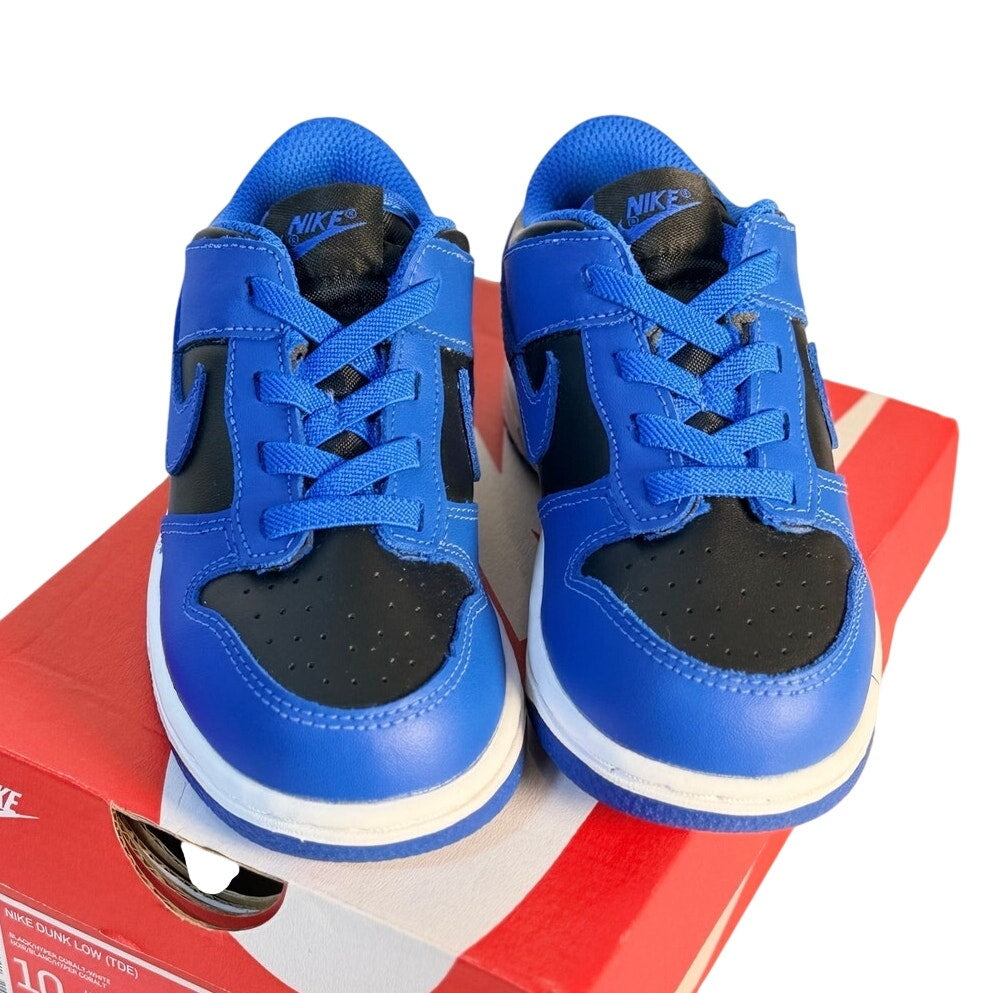 Nike Dunk Low GS Royal Blue Black Sneakers Kids Athletic Shoes