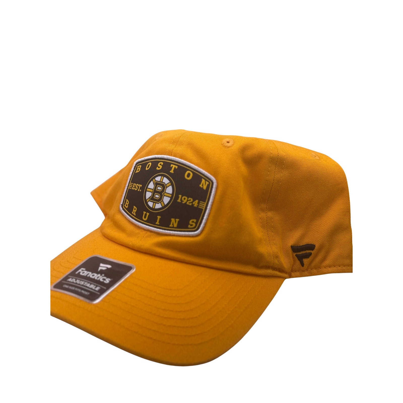 Fanatics Boston Bruins Adjustable Hat Gold One Size NHL New