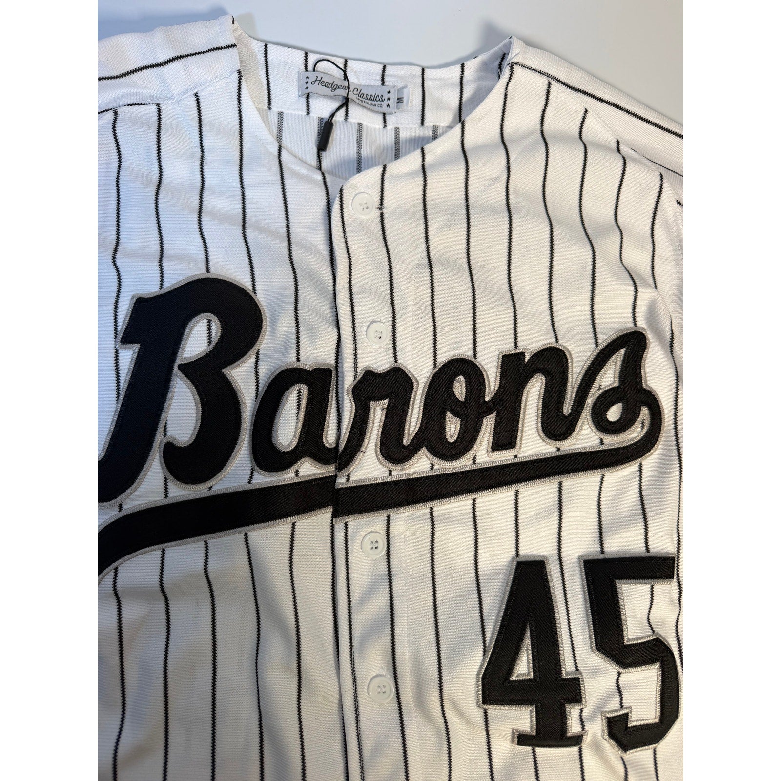 Headgear Classics Birmingham Barons Michael Jordan #45 Jersey Men's XL NWT