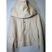 Lululemon Scuba Half Zip Hoodie Women's XL/XXL Cream Oversized Pullover