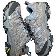 Merrell Moab 3 Women’s Hiking Shoes – Blue/Gray/Black – Size 8
