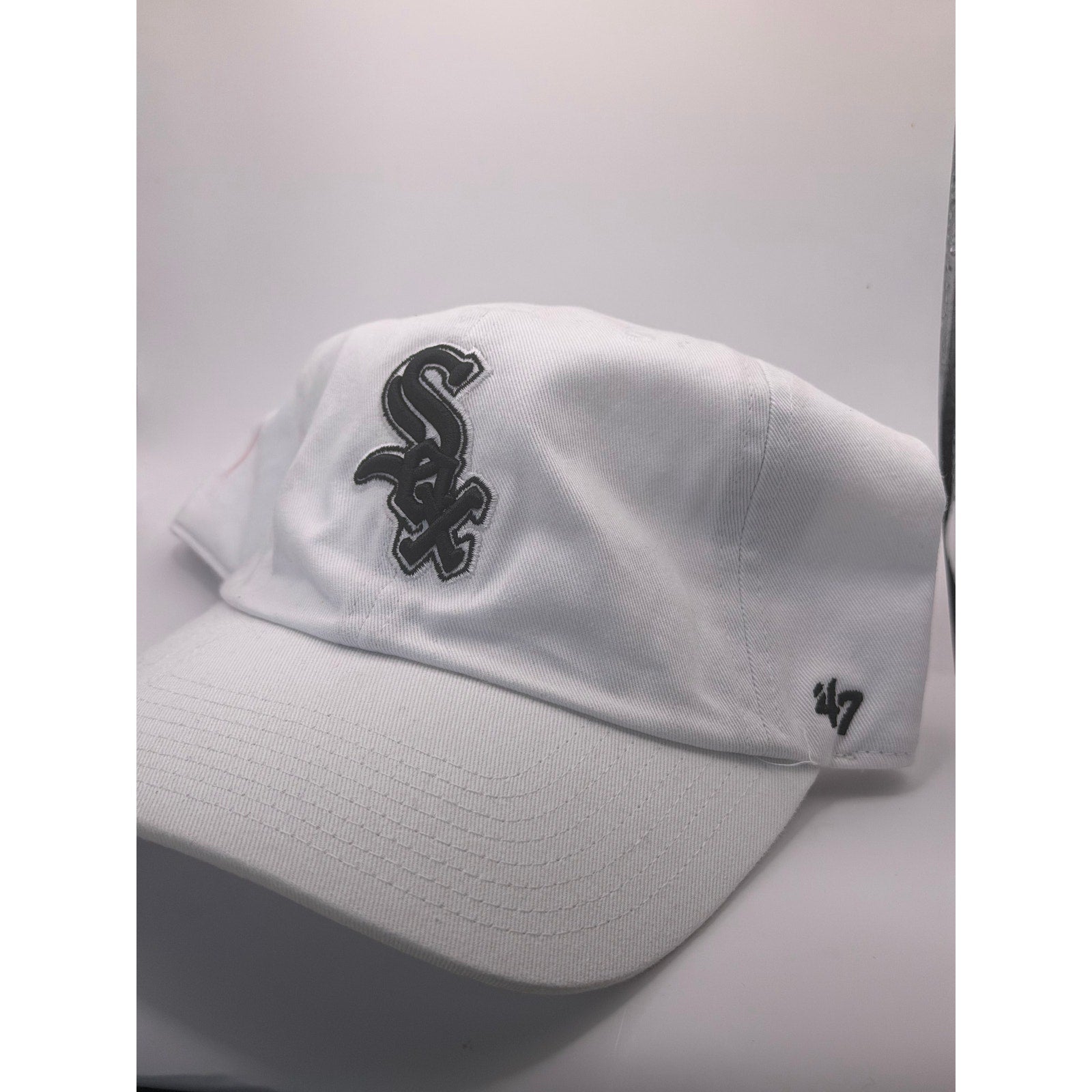 Chicago White Sox MLB ’47 Adjustable Strapback Hat Cap White One Size
