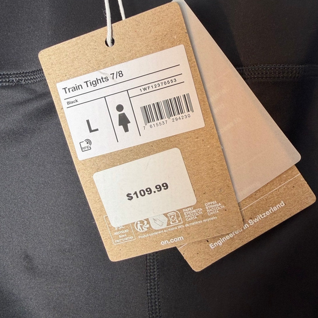 On Cloud Active Tights – Women’s Large – Black