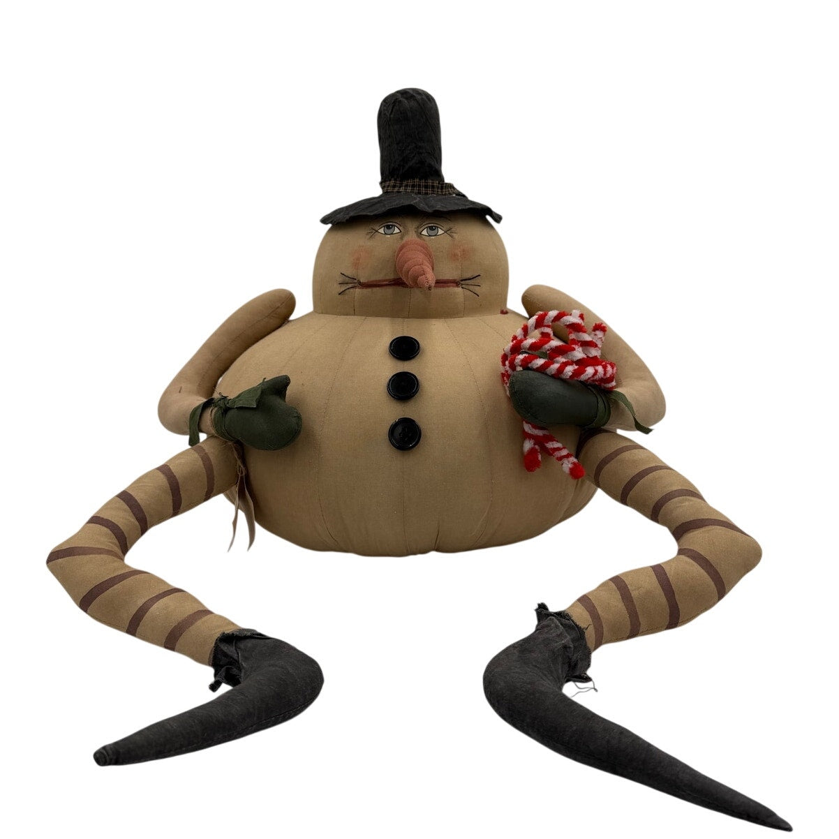 Joe Spencer “Chester Snowman” – Large 18” x 28” – Christmas Holiday Décor