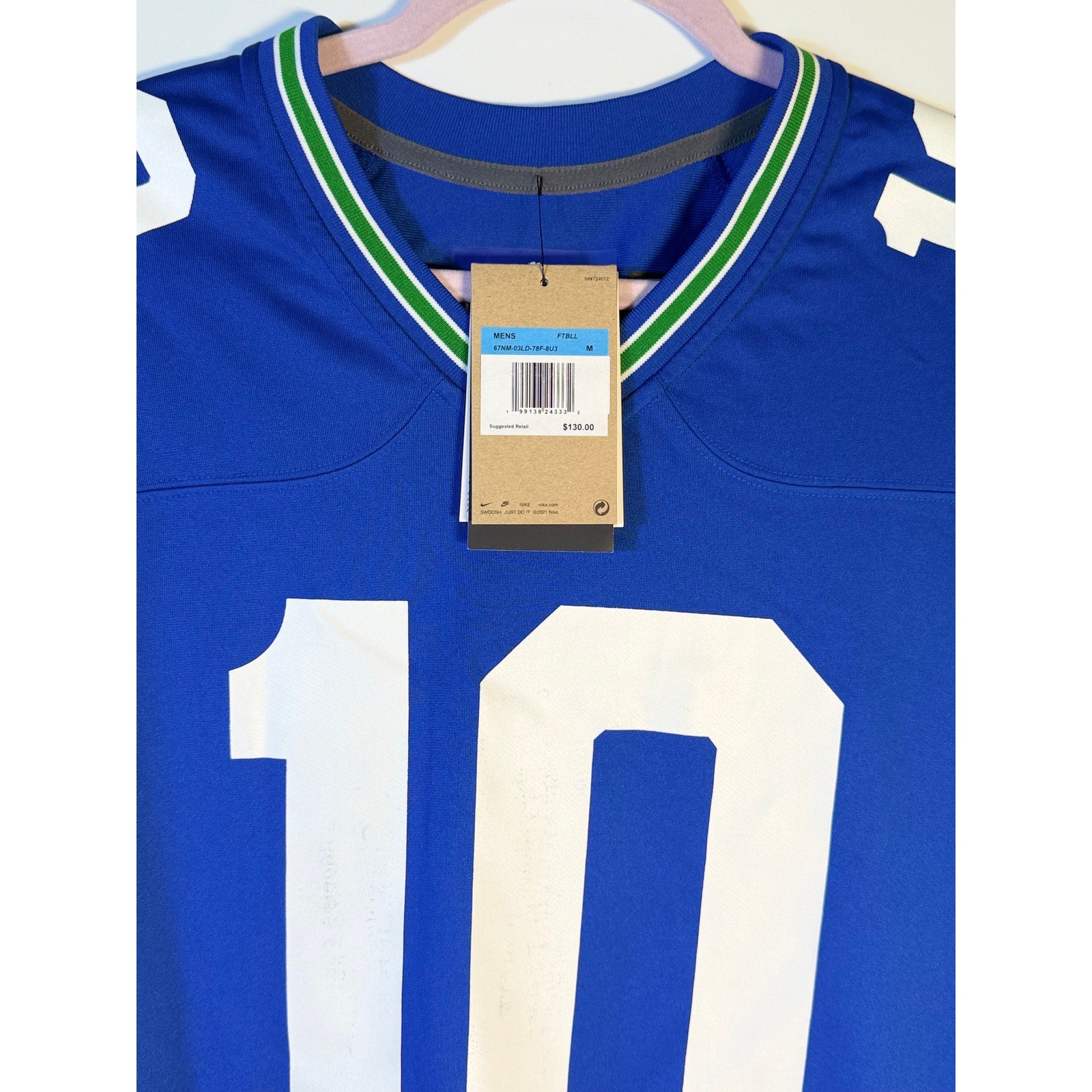 Nike Seattle Seahawks Cooper Kupp #10 Game Jersey Men's M NWT