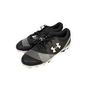 Under Armour Men's Baseball Cleats Size 12 Black White Molded New