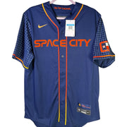 Nike Houston Astros Space City Connect MLB Jersey Navy Men’s Size M NWT