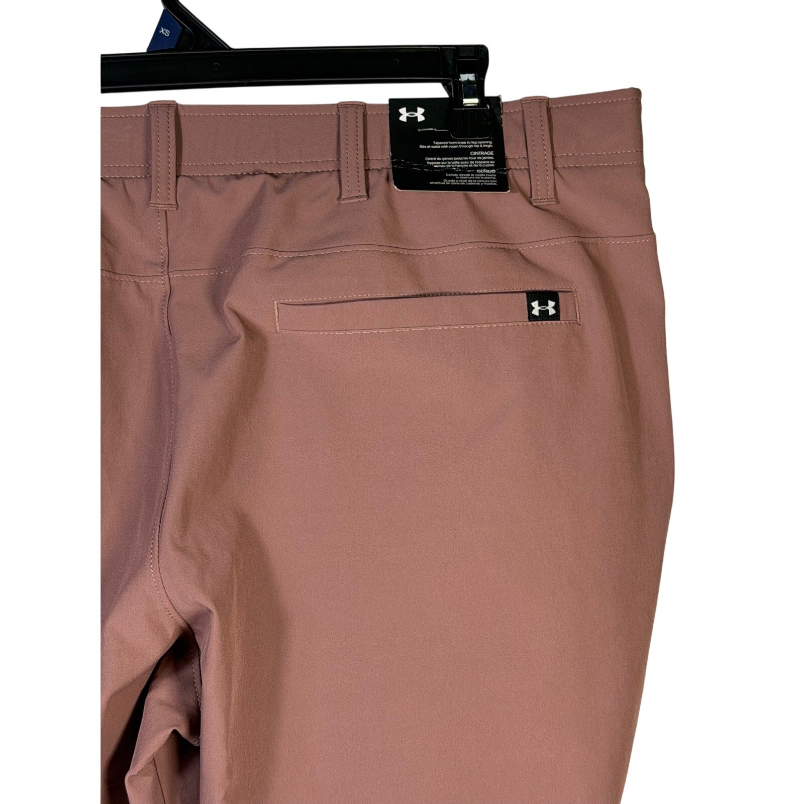 Under Armour UA Drive Tapered Golf Pants Men’s 42x30 Maroon Mist NWT
