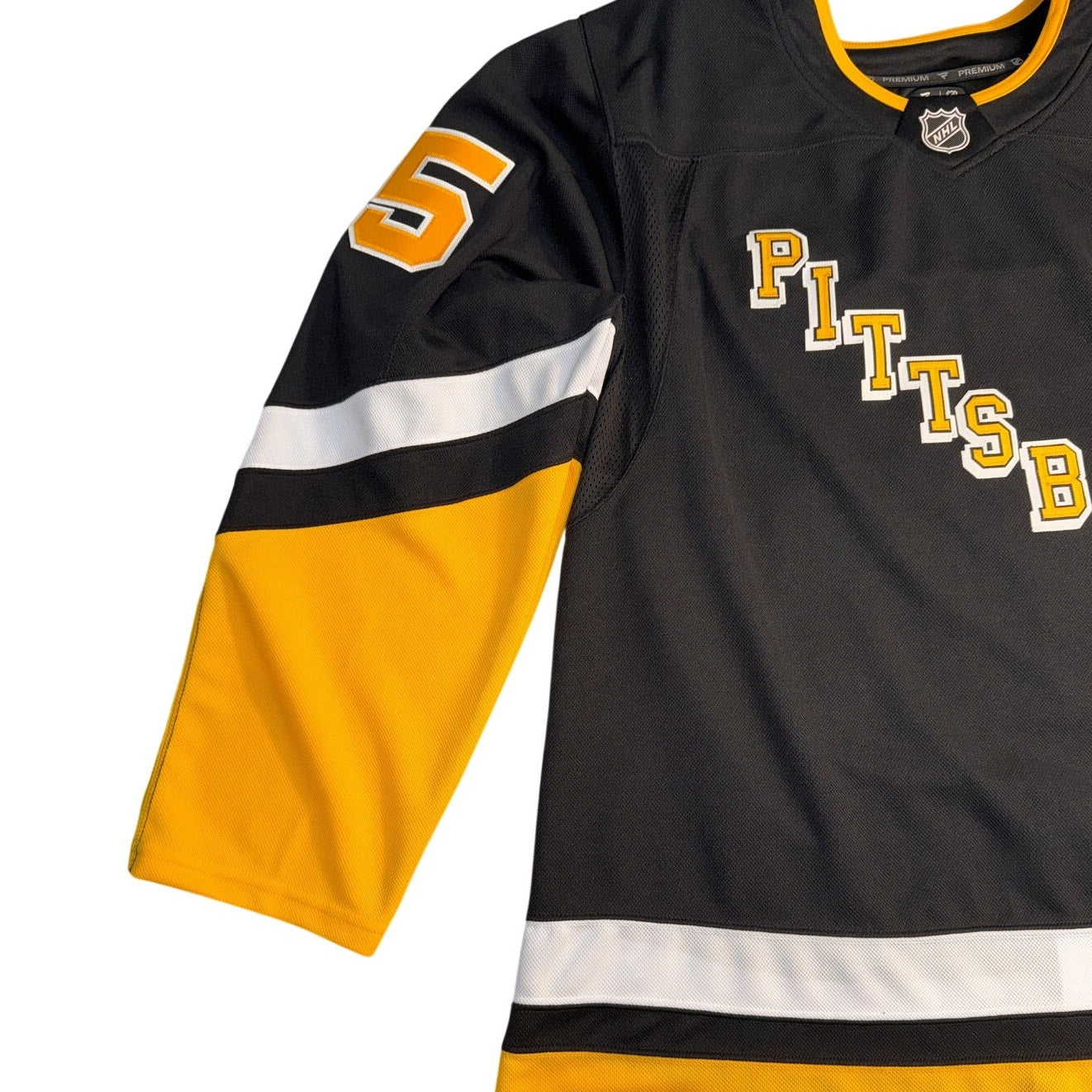 Fanatics Pittsburgh Penguins Erik Karlsson #65 NHL Premium Hockey Jersey Size 56