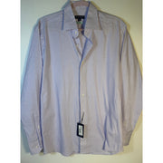 Peter Millar Crown Crafted Flex Finish Dress Shirt Purple Check Men's M NWT