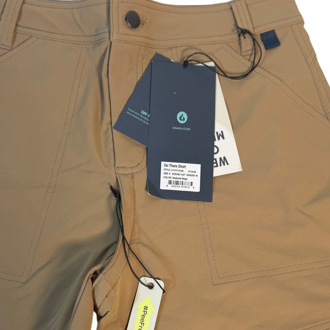 GOHUNT Gear Men's Soft Shell Performance Hiking Shorts Brown Size M NWT