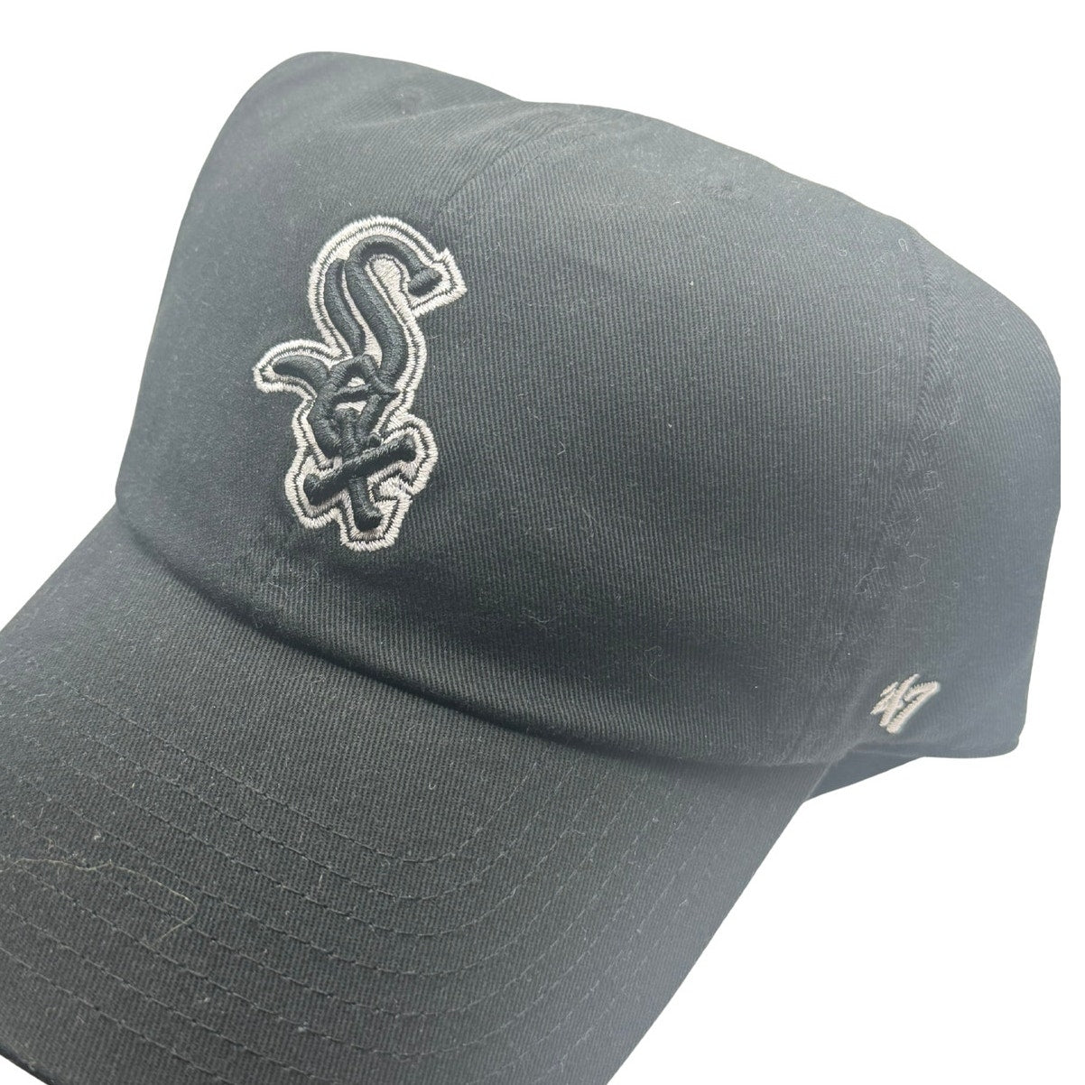 ’47 Chicago White Sox Clean Up Adjustable Hat Black One Size MLB