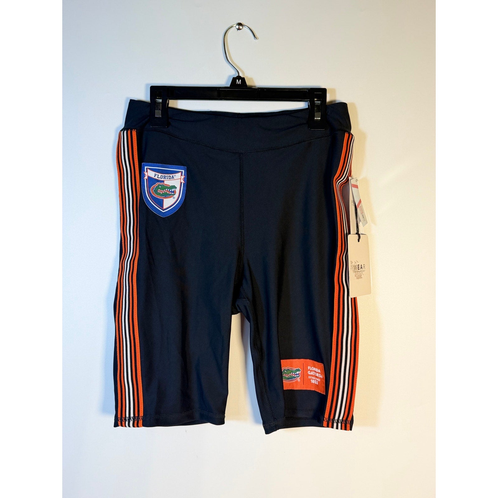 WEAR by Erin Andrews Florida Gators Biker Shorts Women's Small Navy NWT NCAA