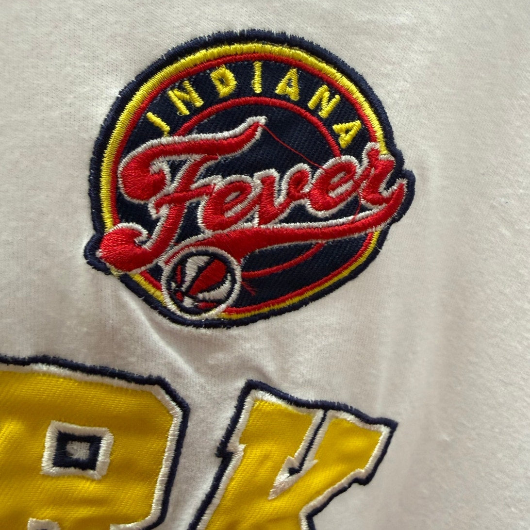 NWT WNBA Caitlin Clark Indiana Fever #22 White T-Shirt – Adult XL (FISSL)