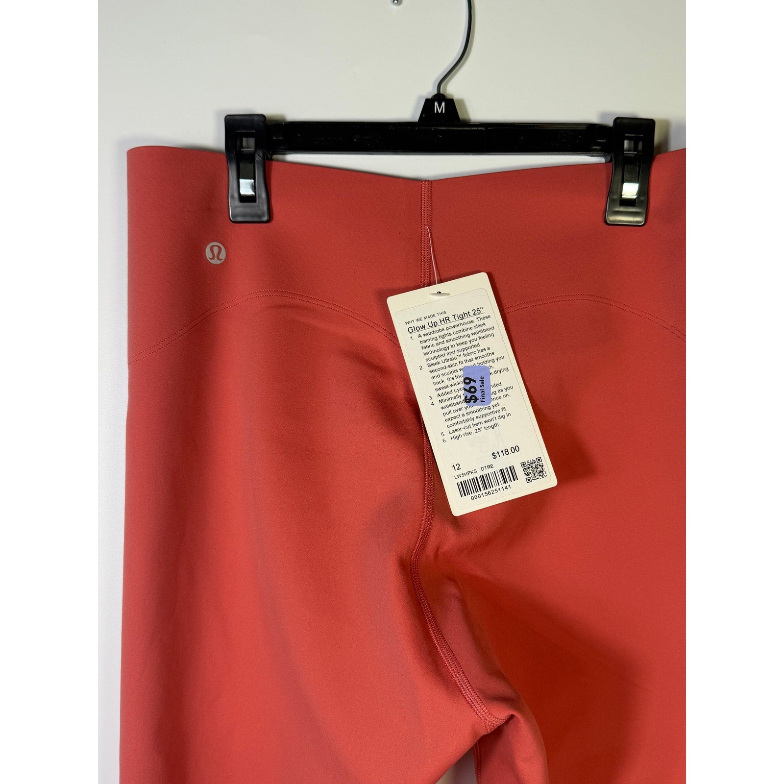 Lululemon Glow Up HR Tight 25" Leggings – Women's Size 12