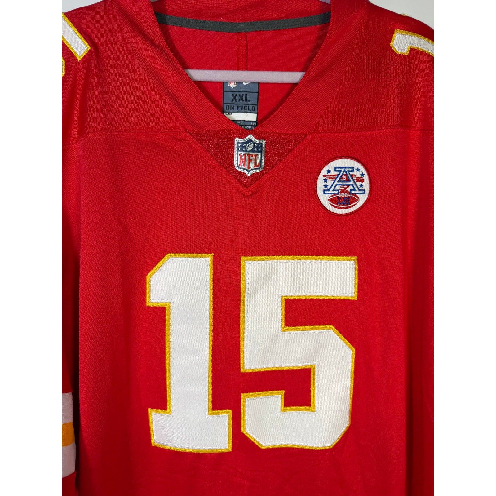 Nike NFL Kansas City Chiefs Patrick Mahomes #15 On Field Jersey – Men's Size XXL