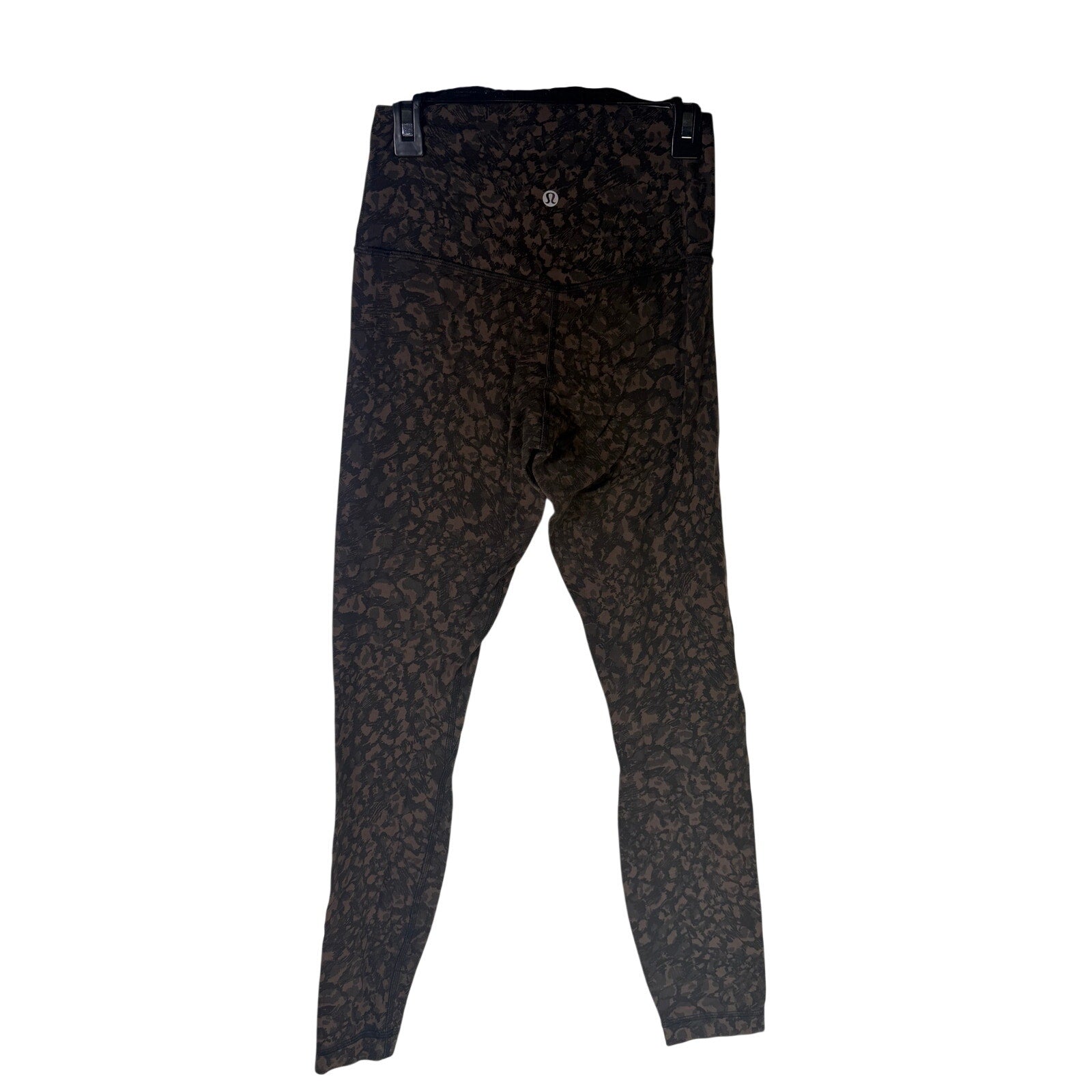 Lululemon Women’s Align High-Rise Leggings 25” Brown Black Camo Size 4