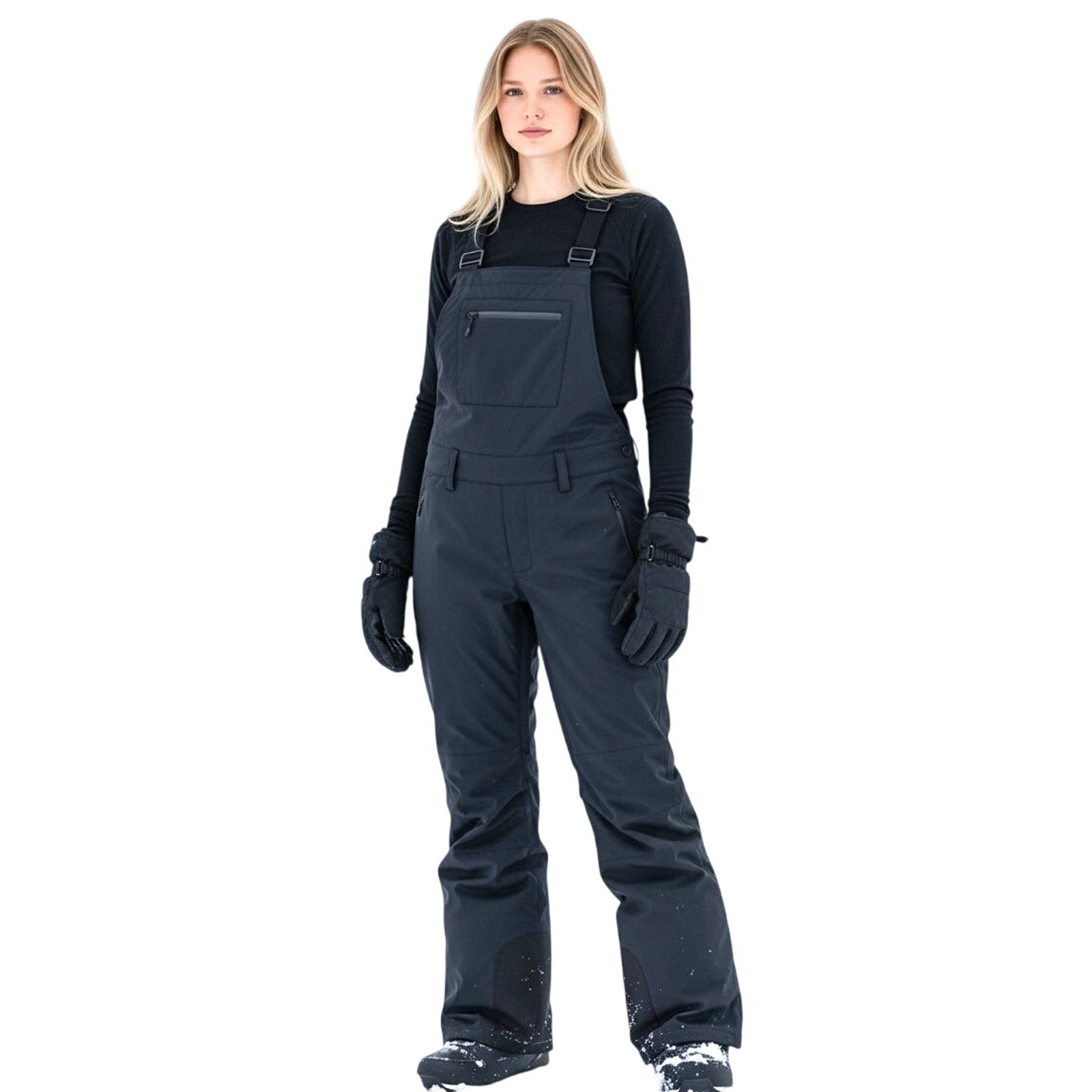 Copied - Obermeyer Malta Bib Overalls Ski Pants – Women’s Size 8 – Black – NWT