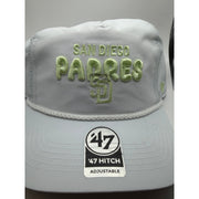 San Diego Padres MLB ’47 Hitch Adjustable Snapback Hat Gray Green NWT