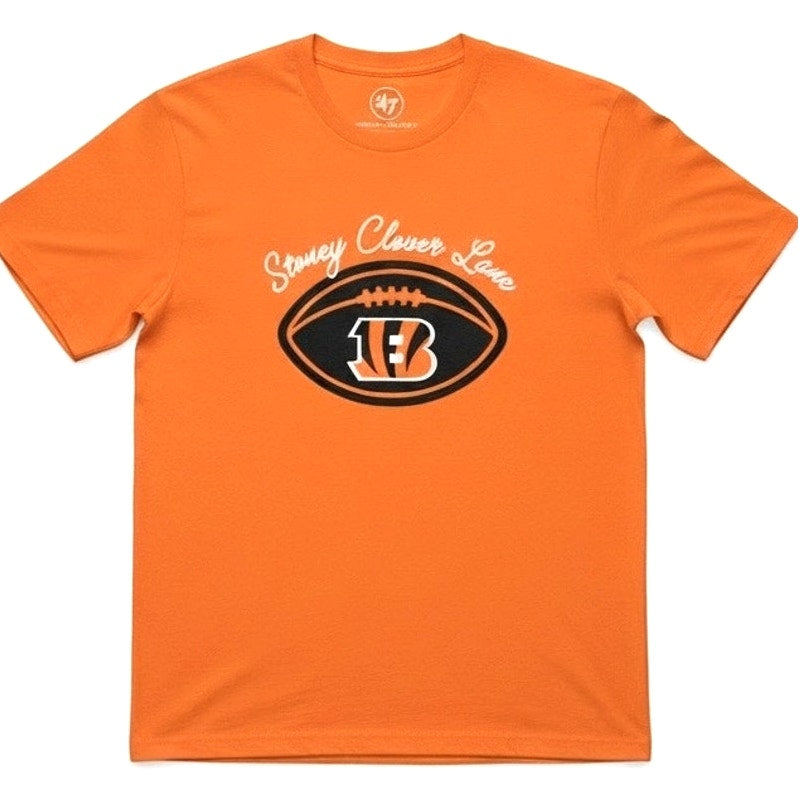 NWT Cincinnati Bengals ’47 x Stoney Clover Lane Short Sleeve T-Shirt – Men’s Small