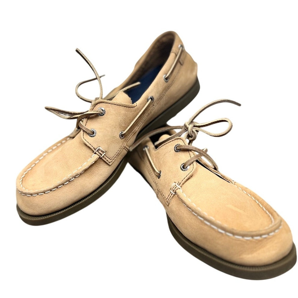 Sperry Kids' Authentic Original Slip-On Boat Shoe in Sahara Leather | 5M