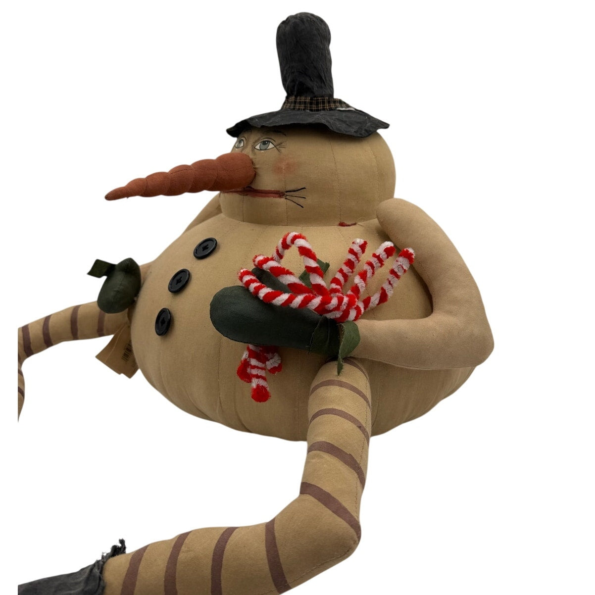 Joe Spencer “Chester Snowman” – Large 18” x 28” – Christmas Holiday Décor
