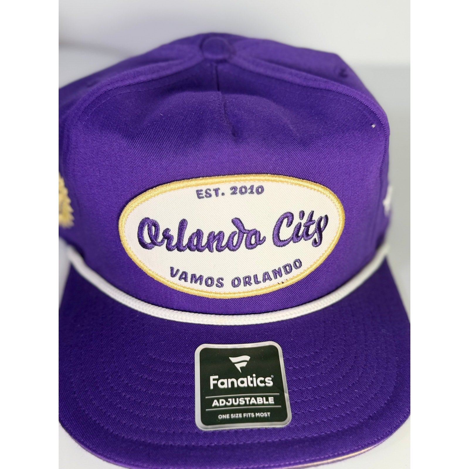 Fanatics Orlando City SC Adjustable Snapback Hat Purple One Size NWT MLS Cap