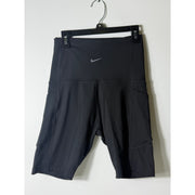 Nike One High-Waisted Training Bike Shorts Women's Small Black New