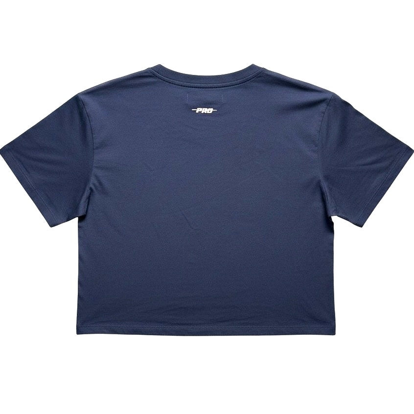 NWT Women’s NBA Cropped T-Shirt – Navy – Size women's XL