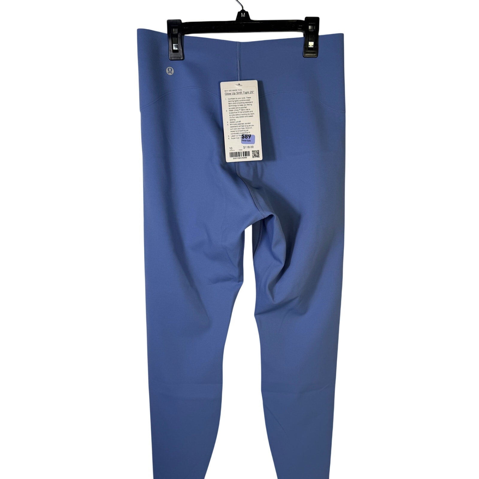 lululemon Glow Up Super-High-Rise Tight 25” Prep Blue Size 10 NWT