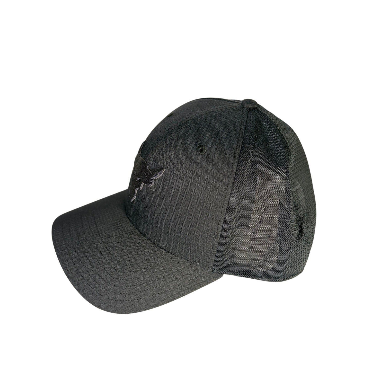 Under Armour Project Rock Black Trucker Snapback Hat Adjustable NWT OSFM