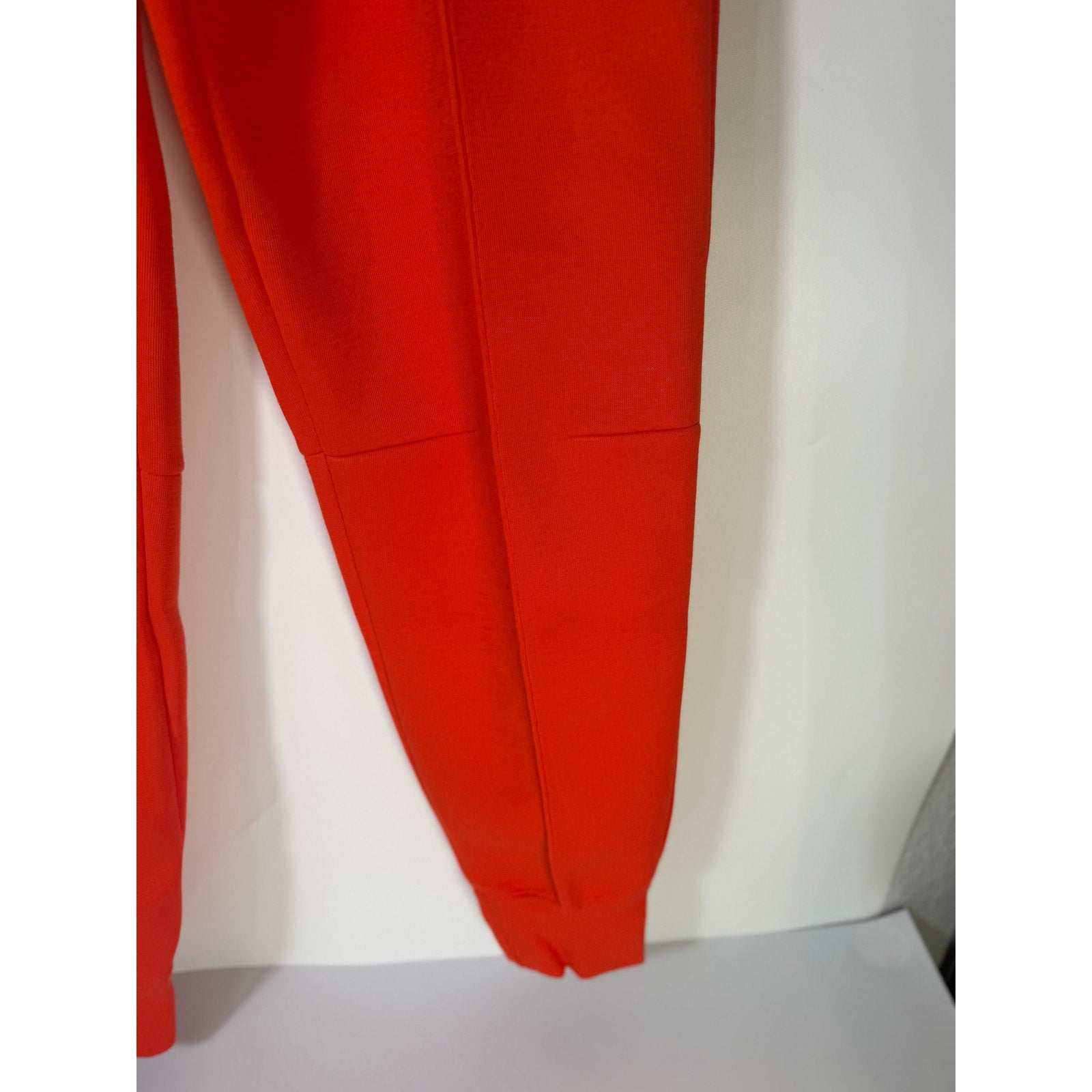 Nike Sportswear Phoenix Fleece Jogger Pants Women's XS Bright Orange Mid Rise NWT