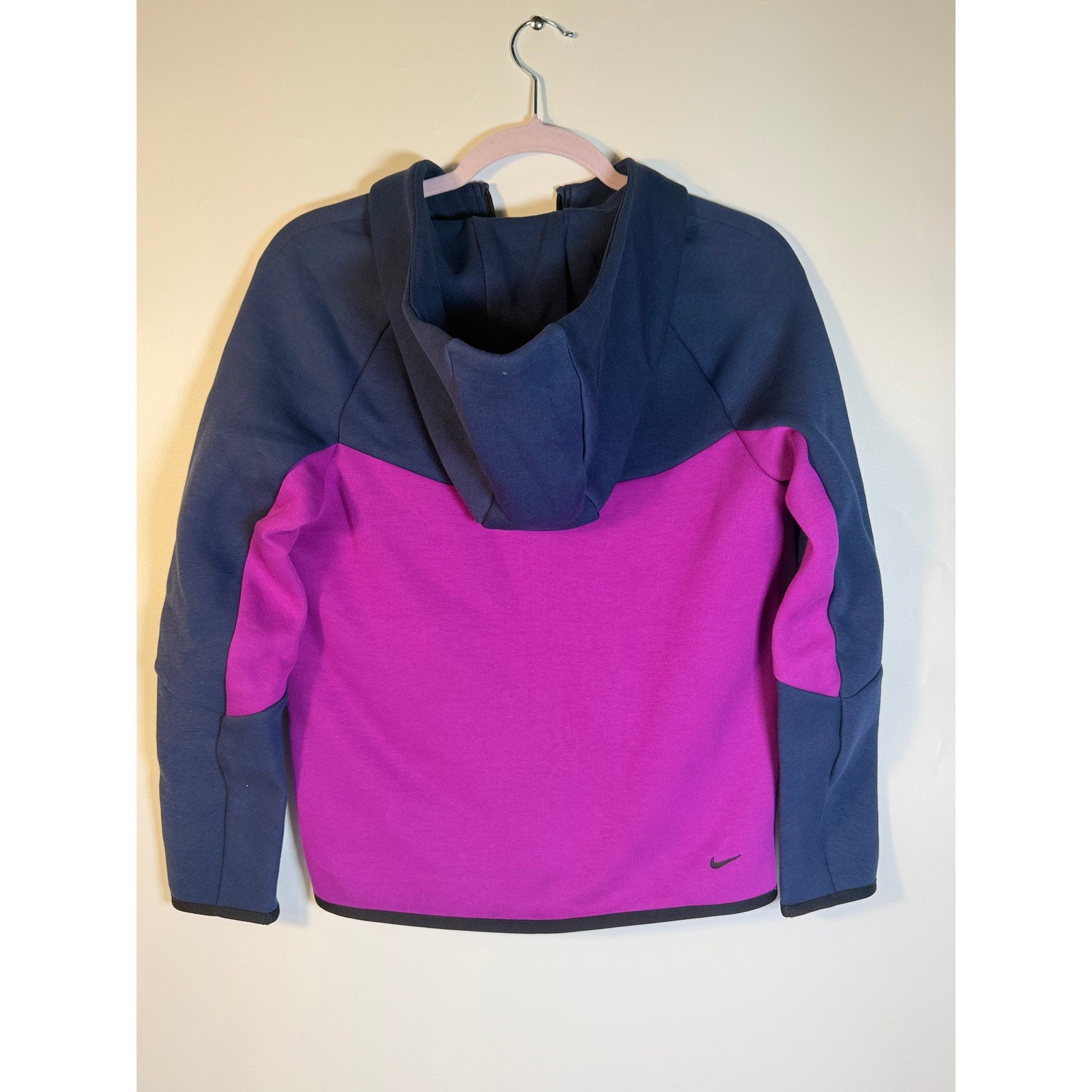 Nike Sportswear Tech Fleece Hoodie Full Zip Kids Large Purple Blue NWT