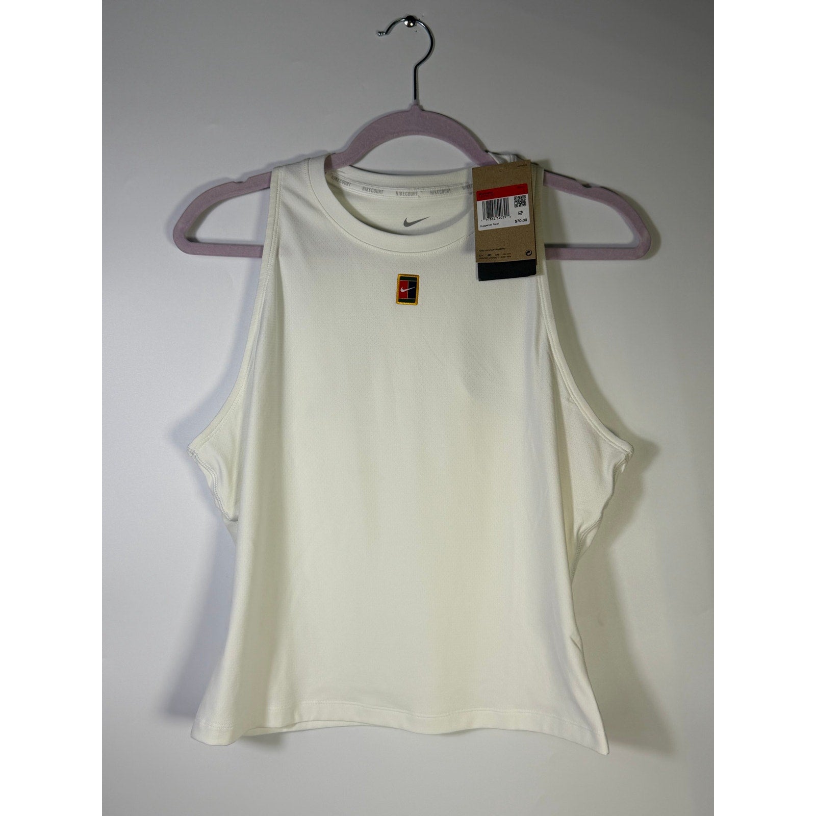 NikeCourt Women's Dri-FIT Tennis Tank Top White Size L